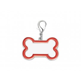 Sublimation Dog Tag (Red Edge,3*4.5cm)(10/pack)